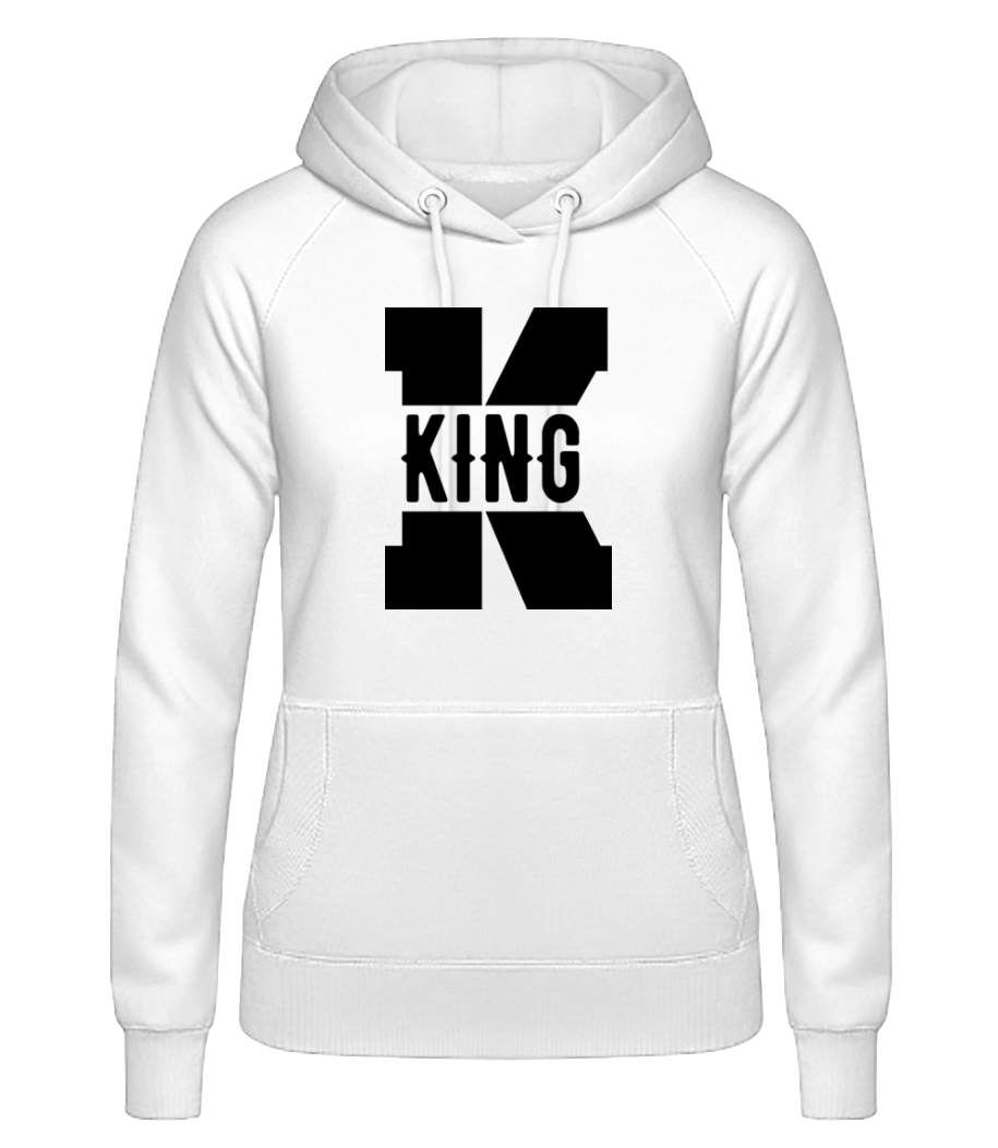 King K · Sweat à capuche basique pour femme
