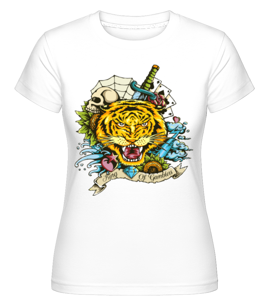 Tiger Tattoo Flash ·  T-shirt Shirtinator femme
