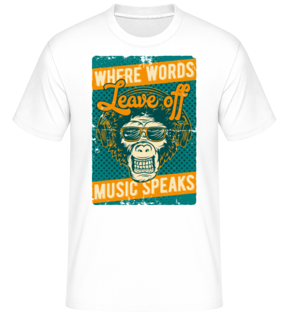 Music Speaks ·  T-Shirt Shirtinator homme