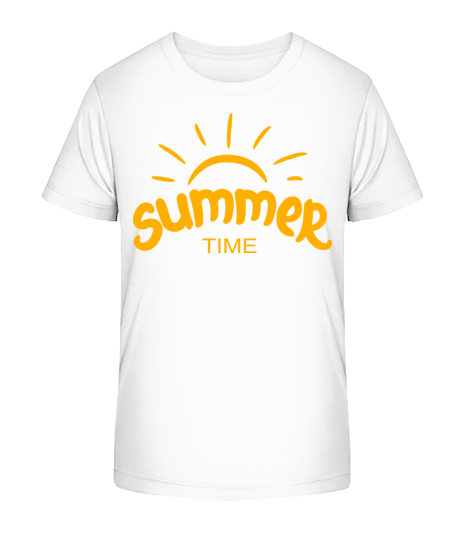 Summer Time Yellow · T-shirt bio Enfant Stanley Stella 2.0