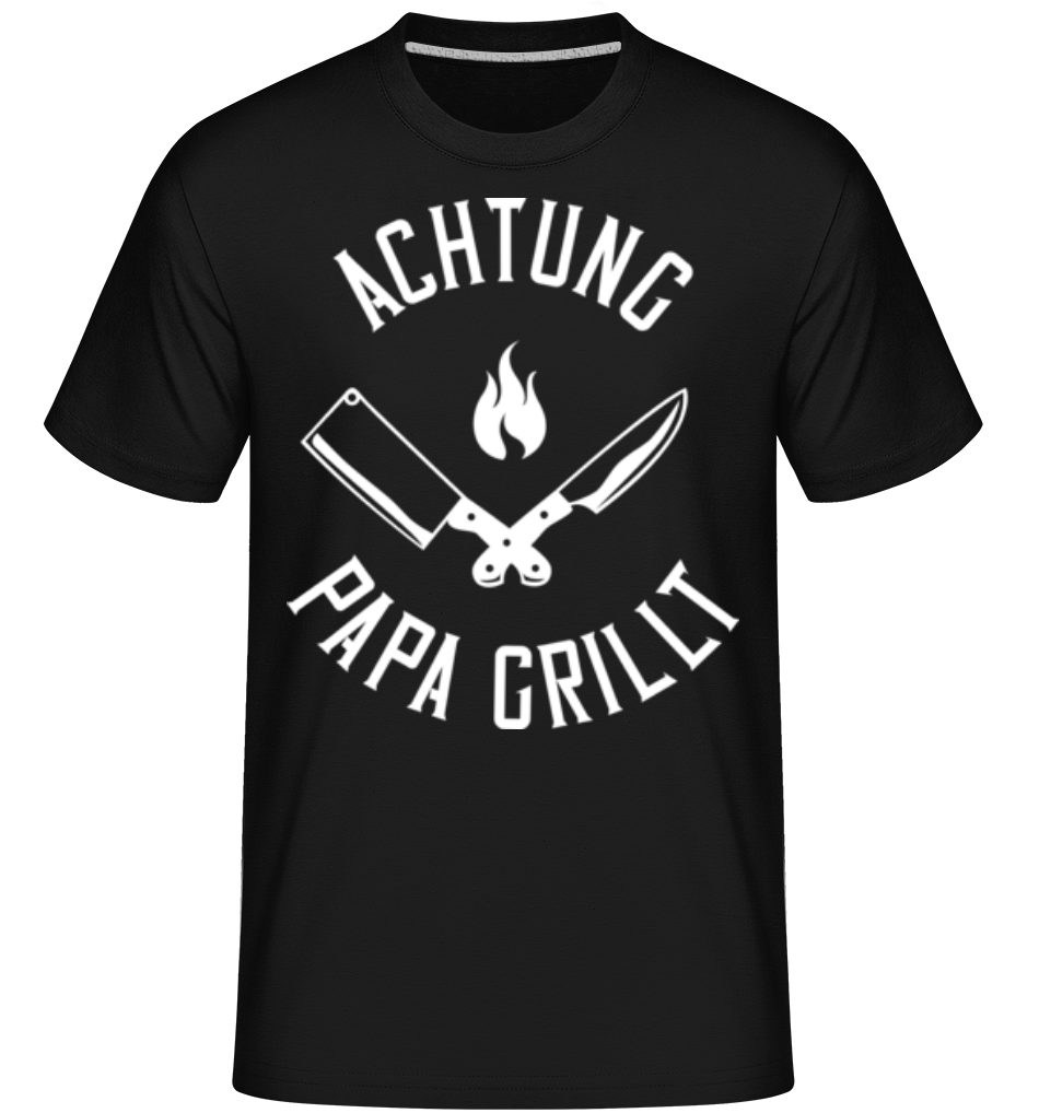 Achtung Papa Grillt · Shirtinator Männer T-Shirt