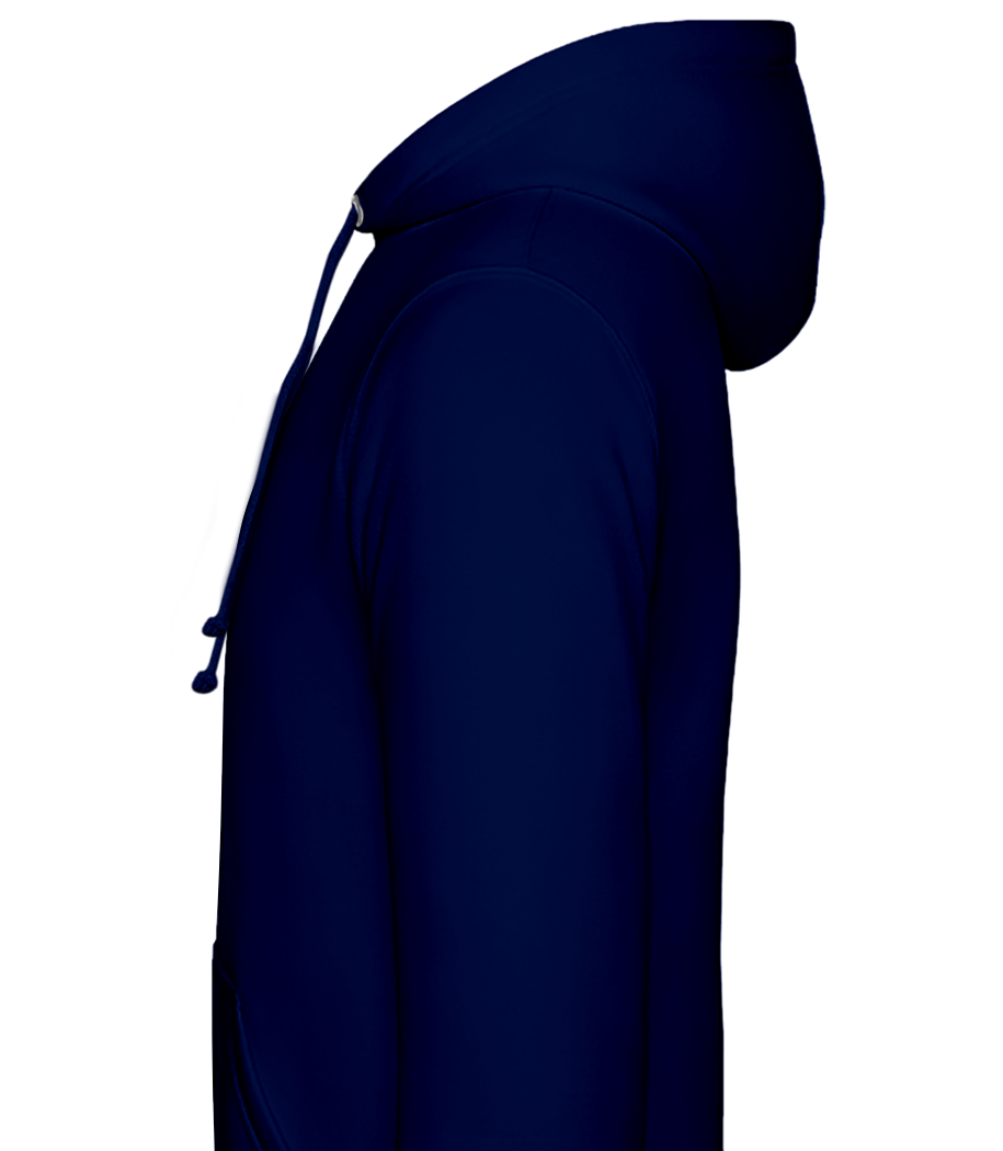 Aperçu: Holy Aperoli - Sweat à capuche Homme - Bleu marine - Gauche