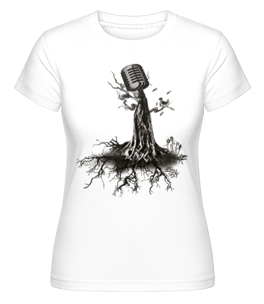 Arbre De Microphone ·  T-shirt Shirtinator femme