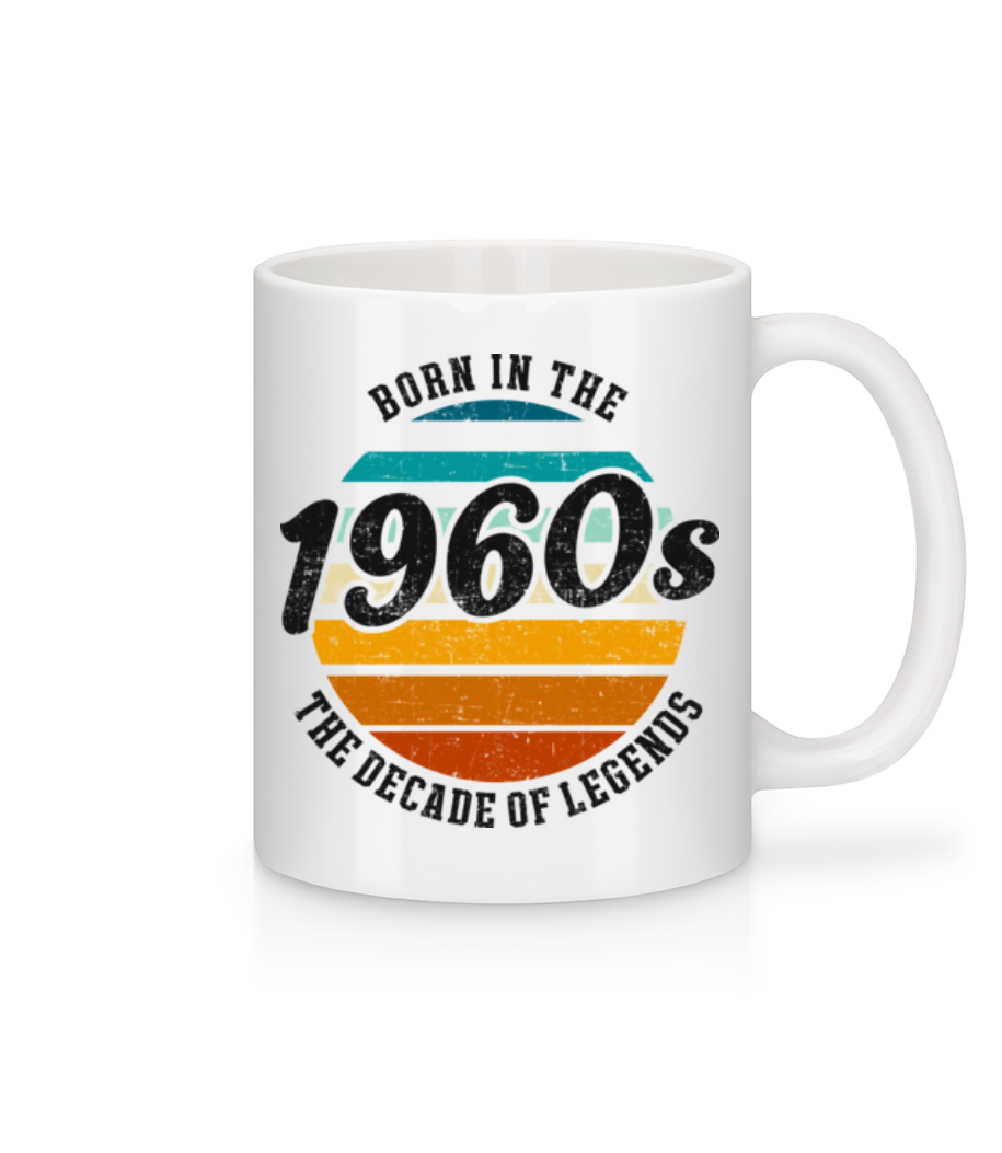 1960 The Decade Of Legends · Mug en céramique blanc