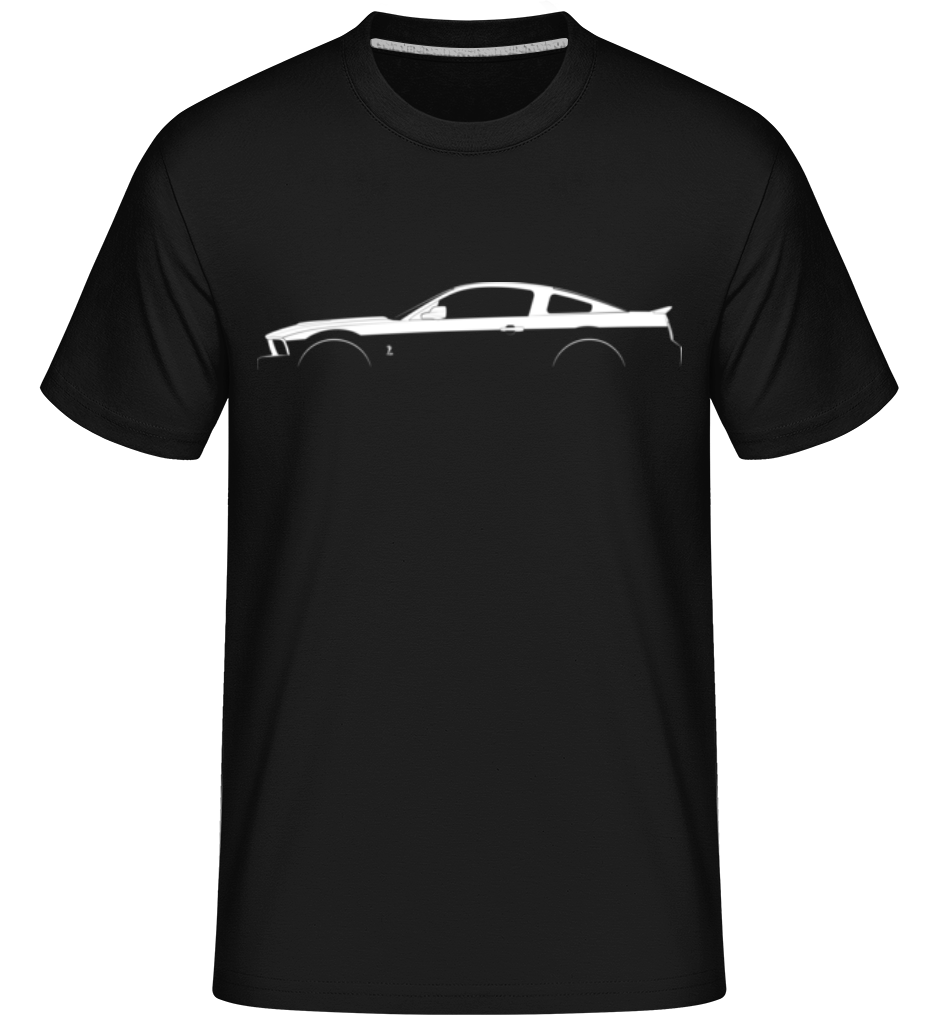 'Ford Shelby GT500 (2007)' Silhouette ·  T-Shirt Shirtinator homme