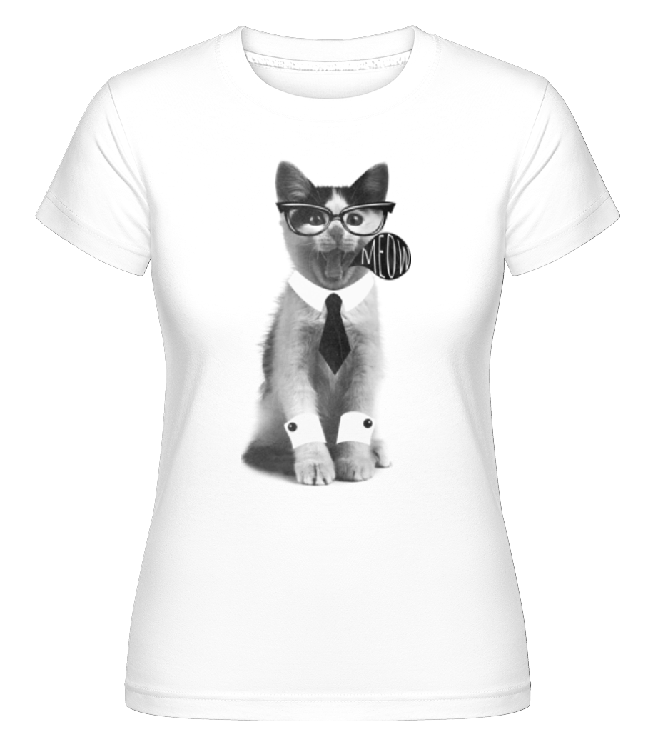 Chat De Hipster ·  T-shirt Shirtinator femme