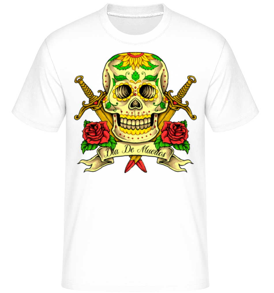 Day Of The Dead Skull ·  T-Shirt Shirtinator homme