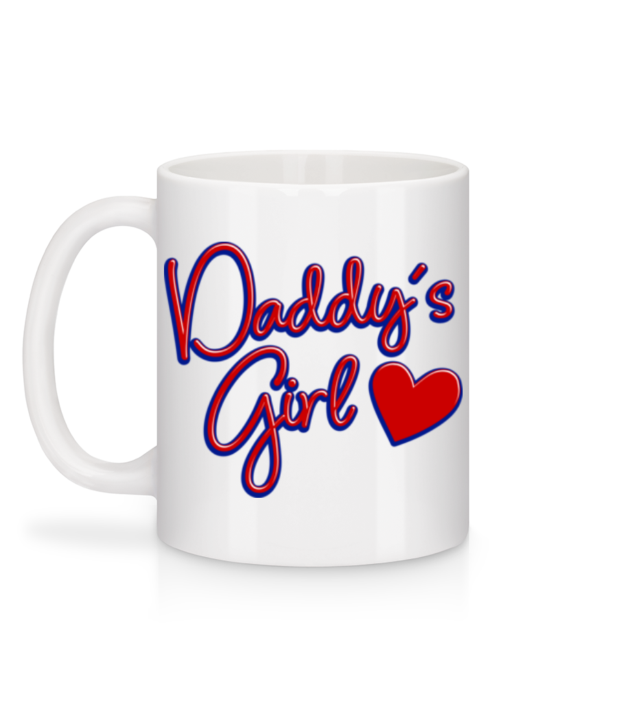 Aperçu: Daddy's Girl - Mug en céramique blanc - Blanc - Derrière