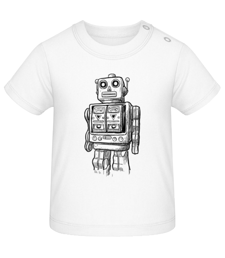 Bébé Robot · T-shirt Bio Bébé