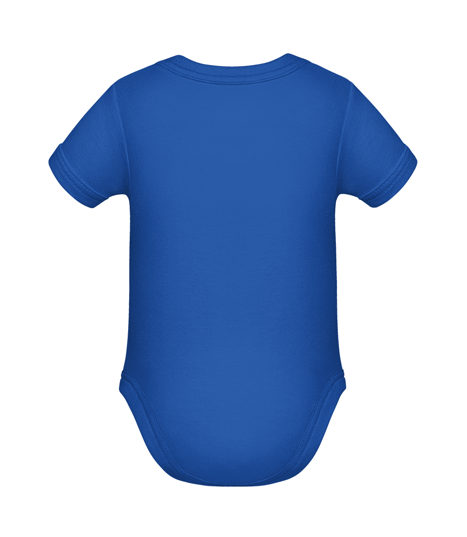 Aperçu: Baby Elf - Body manches courtes bio - Bleu royal - Derrière
