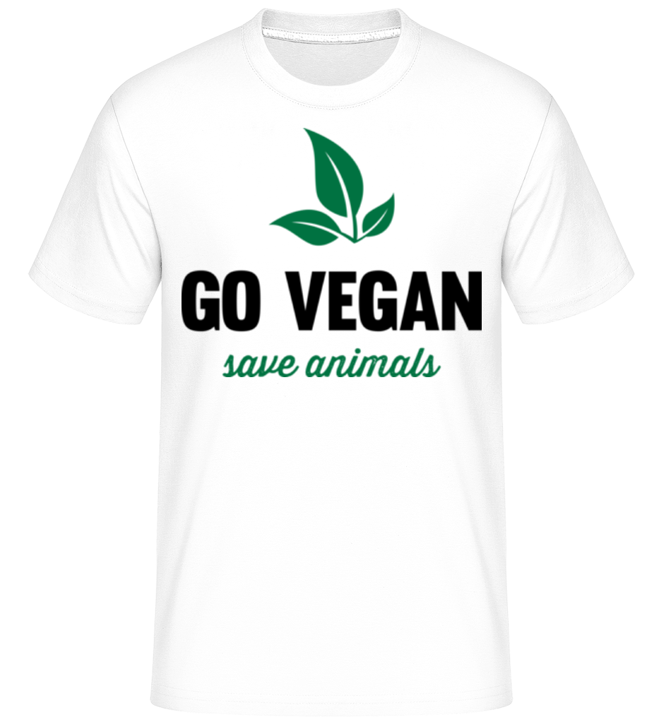 Go Vegan Save Animals ·  T-Shirt Shirtinator homme