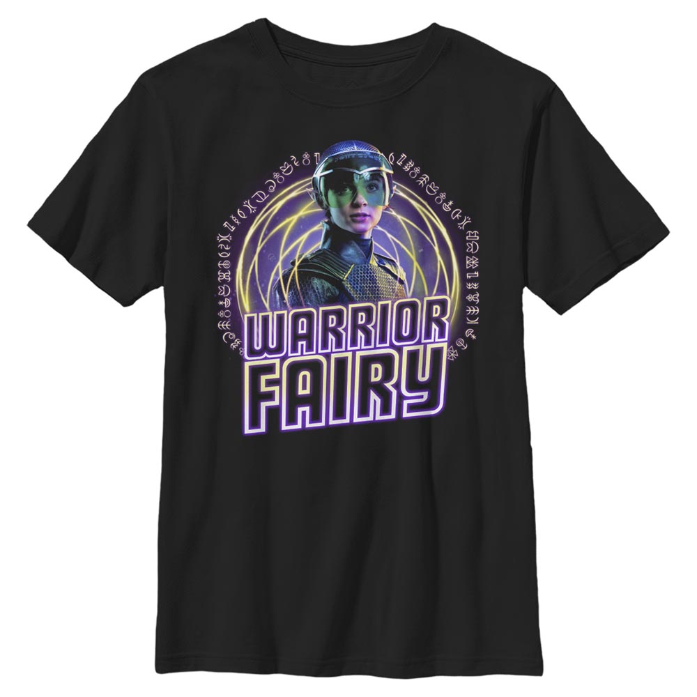 Aperçu: Disney Classics - Artemis Fowl - Holly Warrior - Enfant T-shirt - Noir - Devant