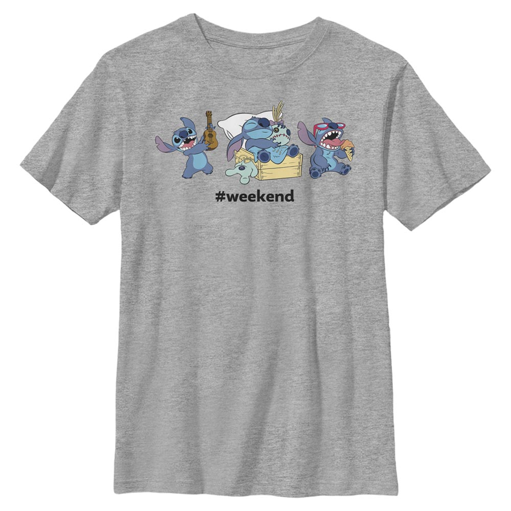 Disney - Lilo & Stitch - Stitch Weekend - Enfant T-shirt