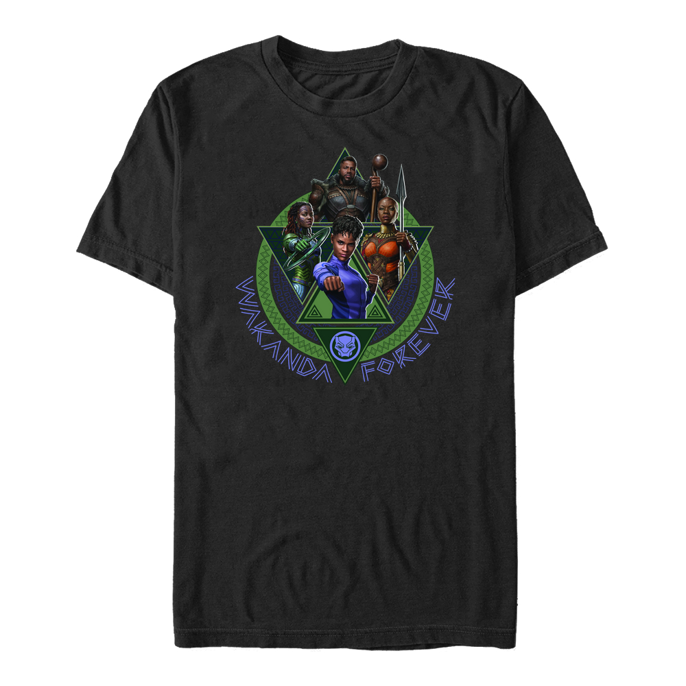 Marvel - Panthère noire Wakanda pour toujours - Photo de groupe Wakanda Forever Squad - Homme T-shirt