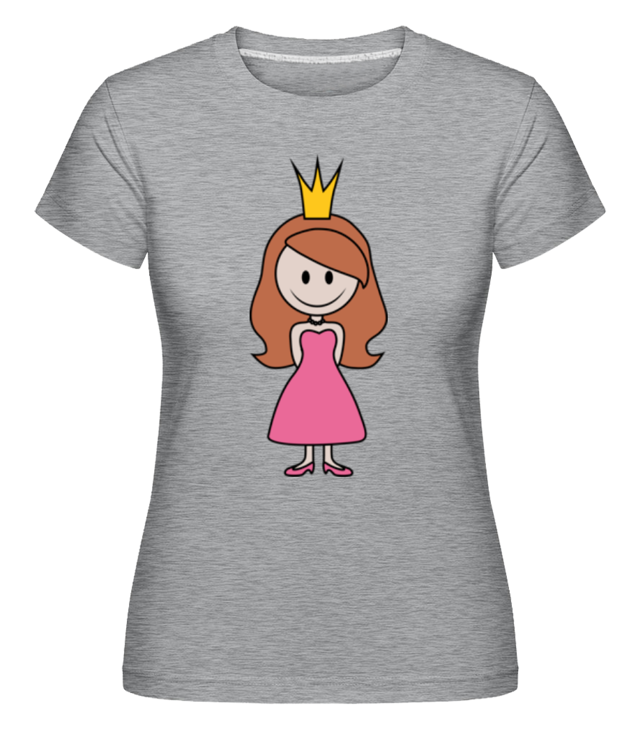 Princesse Comic Rose Vif ·  T-shirt Shirtinator femme