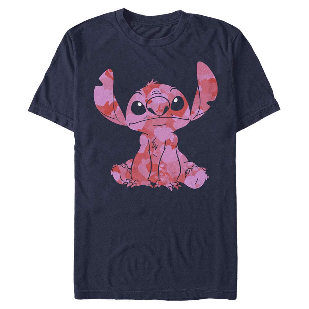 Disney Classics - Lilo & Stitch - Stitch Heart Fill - Homme T-shirt