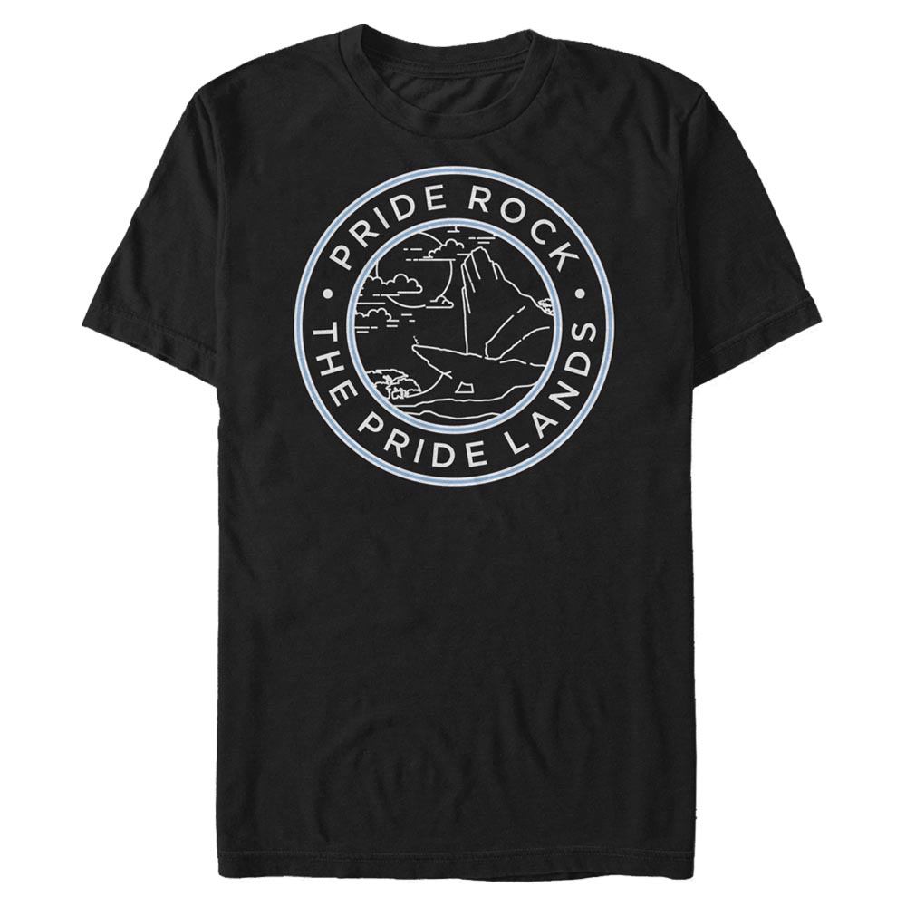 Disney - Le Roi lion - Pride Lands Pride Rock Badge - Homme T-shirt