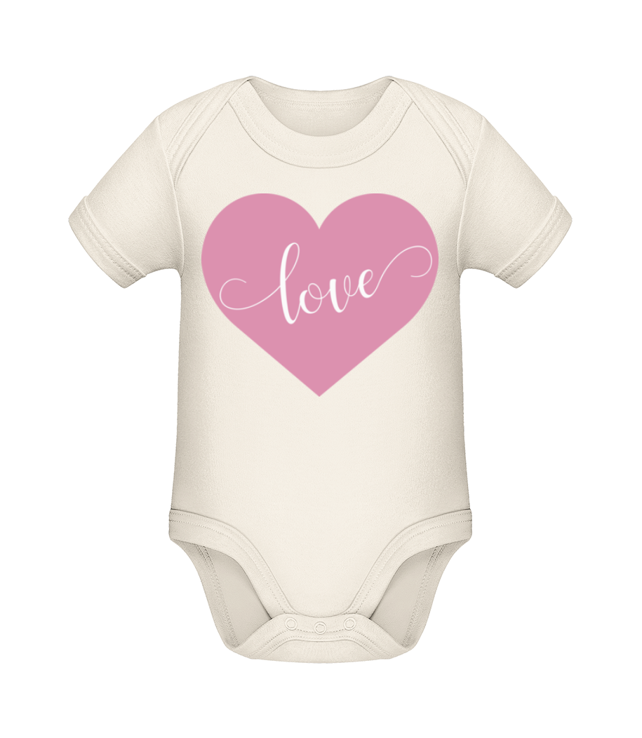 Love · Body manches courtes bio