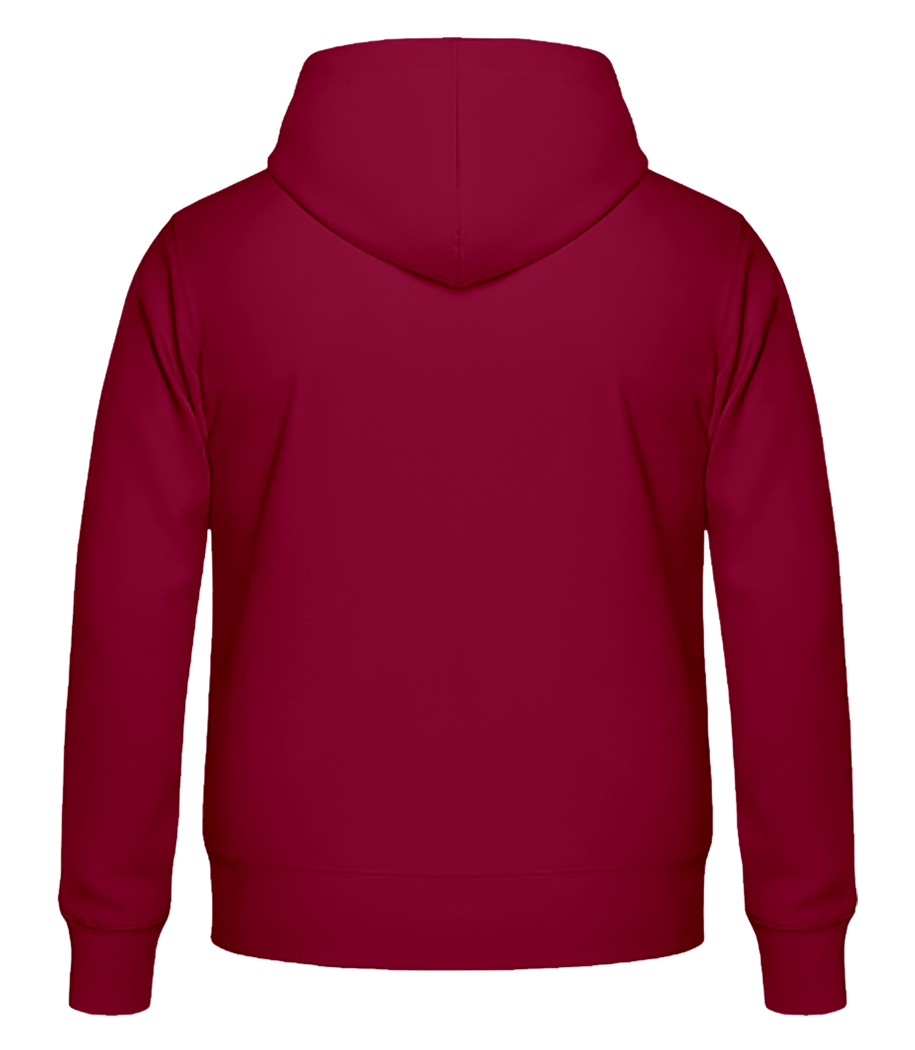 Aperçu: Partner in crime - Sweat à capuche Homme - Bordeaux - Derrière
