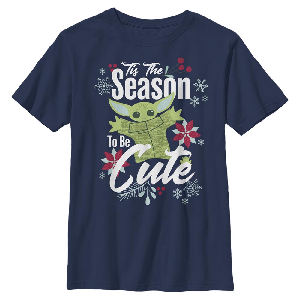 Star Wars - The Mandalorian - L'Enfant Cute Season - Christmas - Enfant T-shirt