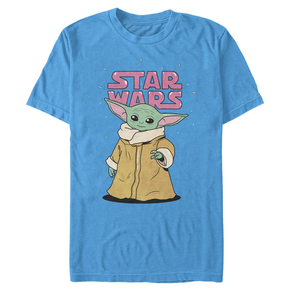 Star Wars - The Mandalorian - L'Enfant Stance Logo - Homme T-shirt