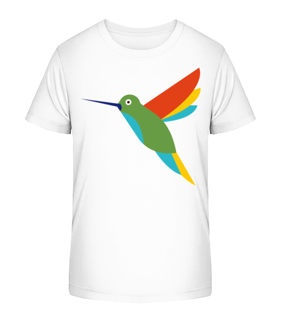 oiseau-MoucheComic - T-shirt bio Enfant Stanley Stella 2.0 - Blanc - Devant