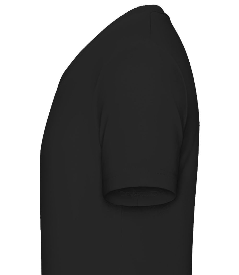 T-shirt col en V Homme - Noir - Gauche