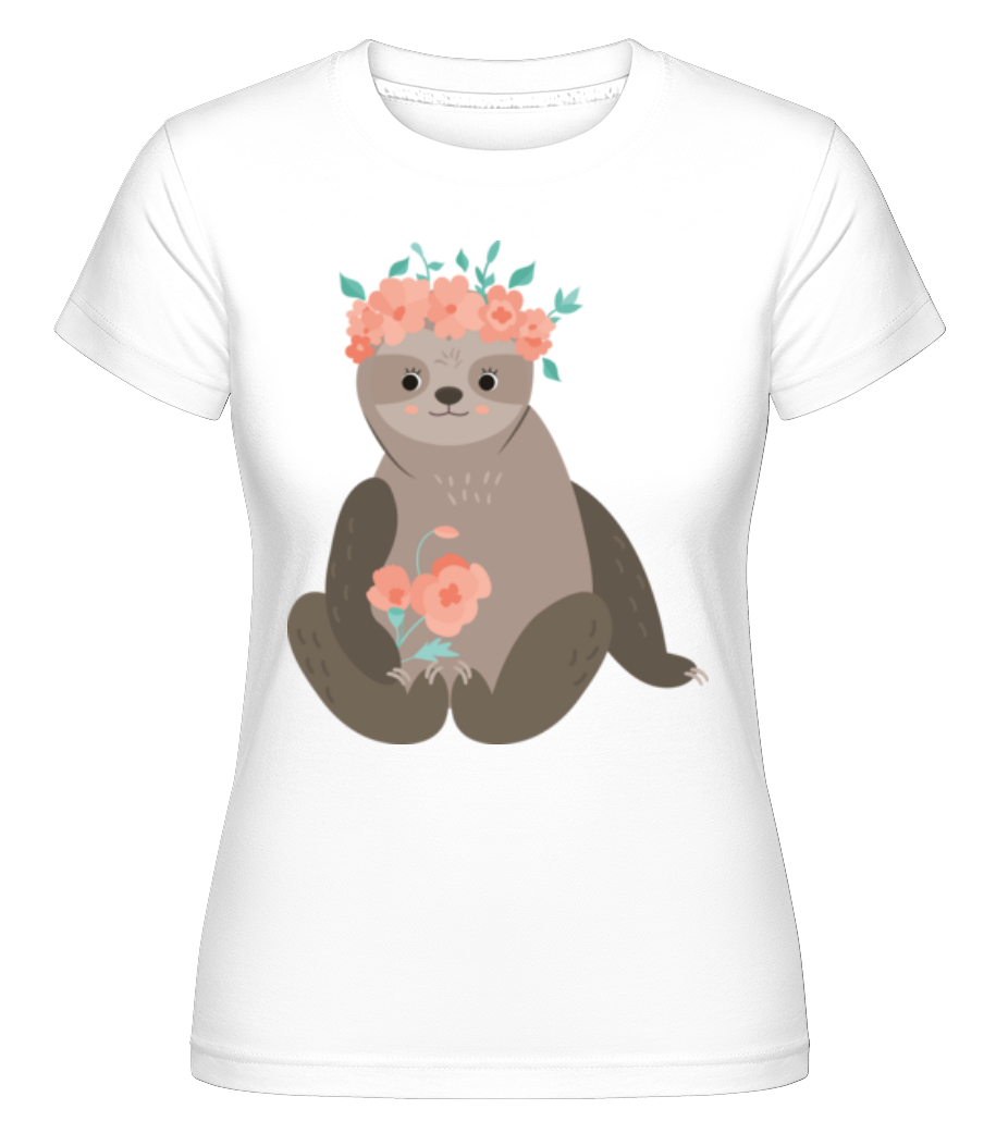 Indolence Avec Des Fleurs ·  T-shirt Shirtinator femme