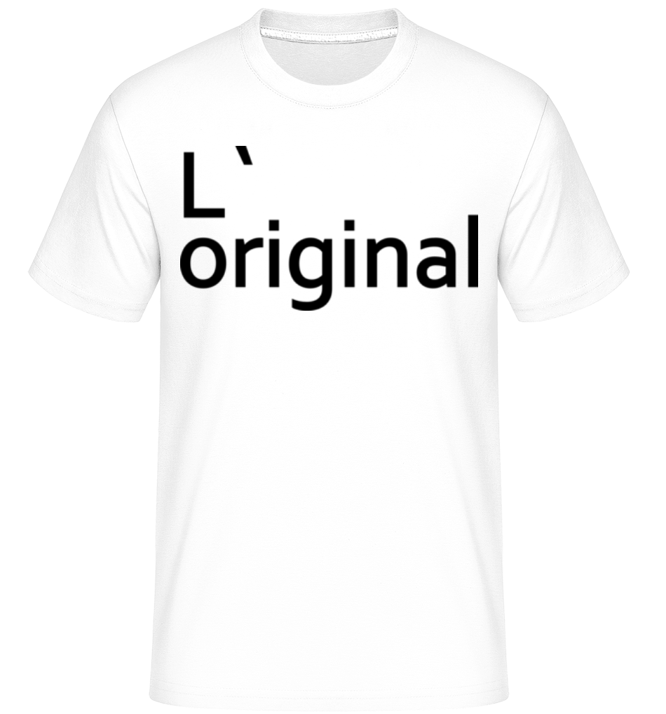 L`Original ·  T-Shirt Shirtinator homme