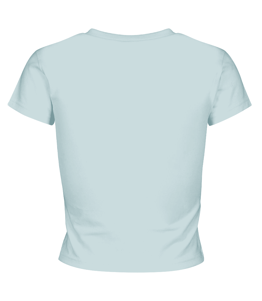 Aperçu: Party Hard Licorne - Crop top - Bleu clair - Derrière
