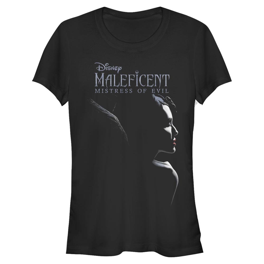 Disney - Maléfique Le Pouvoir du Mal - Maléfique Logo Lockup - Femme T-shirt
