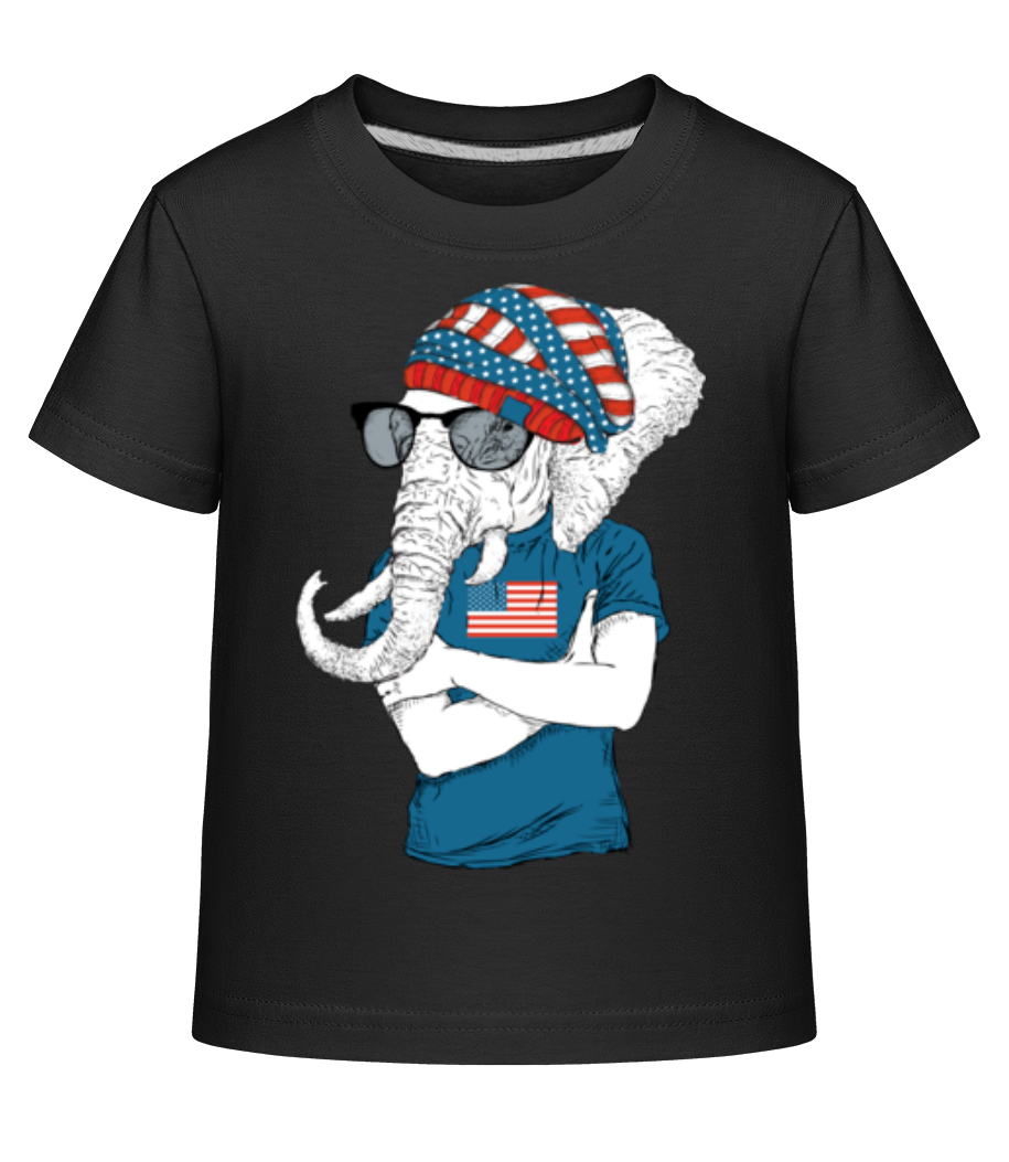 Éléphant De Hipster · T-shirt shirtinator Enfant
