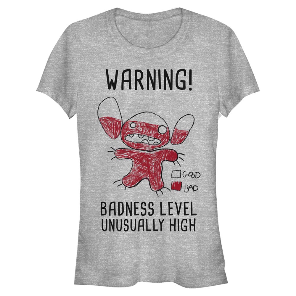 Disney Classics - Lilo & Stitch - Stitch Warning Drawing Sitch - Femme T-shirt