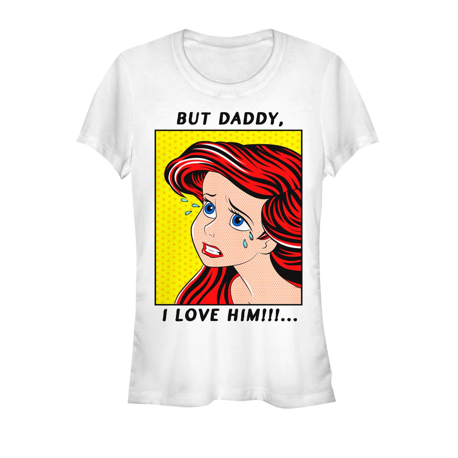 Disney - Ariel La Petite Sirène - Ariel La Petite Sirène Crybaby Zoom - Femme T-shirt