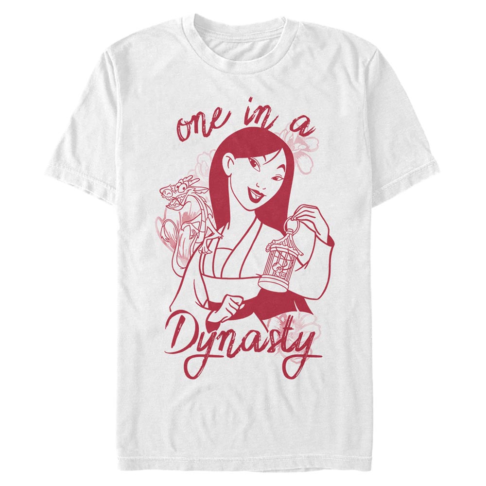 Disney - Mulan - Mulan One A Dynasty - Homme T-shirt - Blanc - Devant