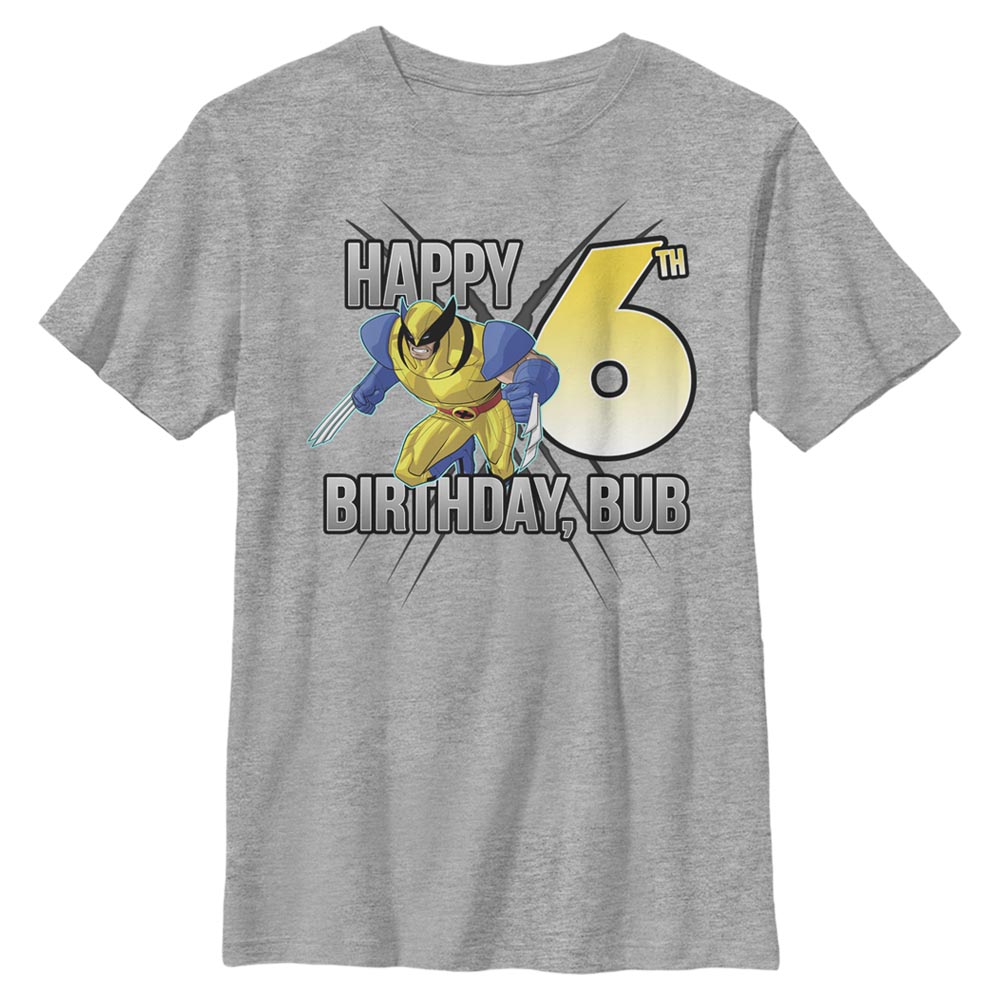 Marvel - X-Men - Wolverine 6th Bday - Birthday - Enfant T-shirt