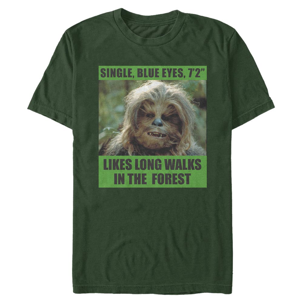 Star Wars - Chewbacca Likes Long Walks - Homme T-shirt