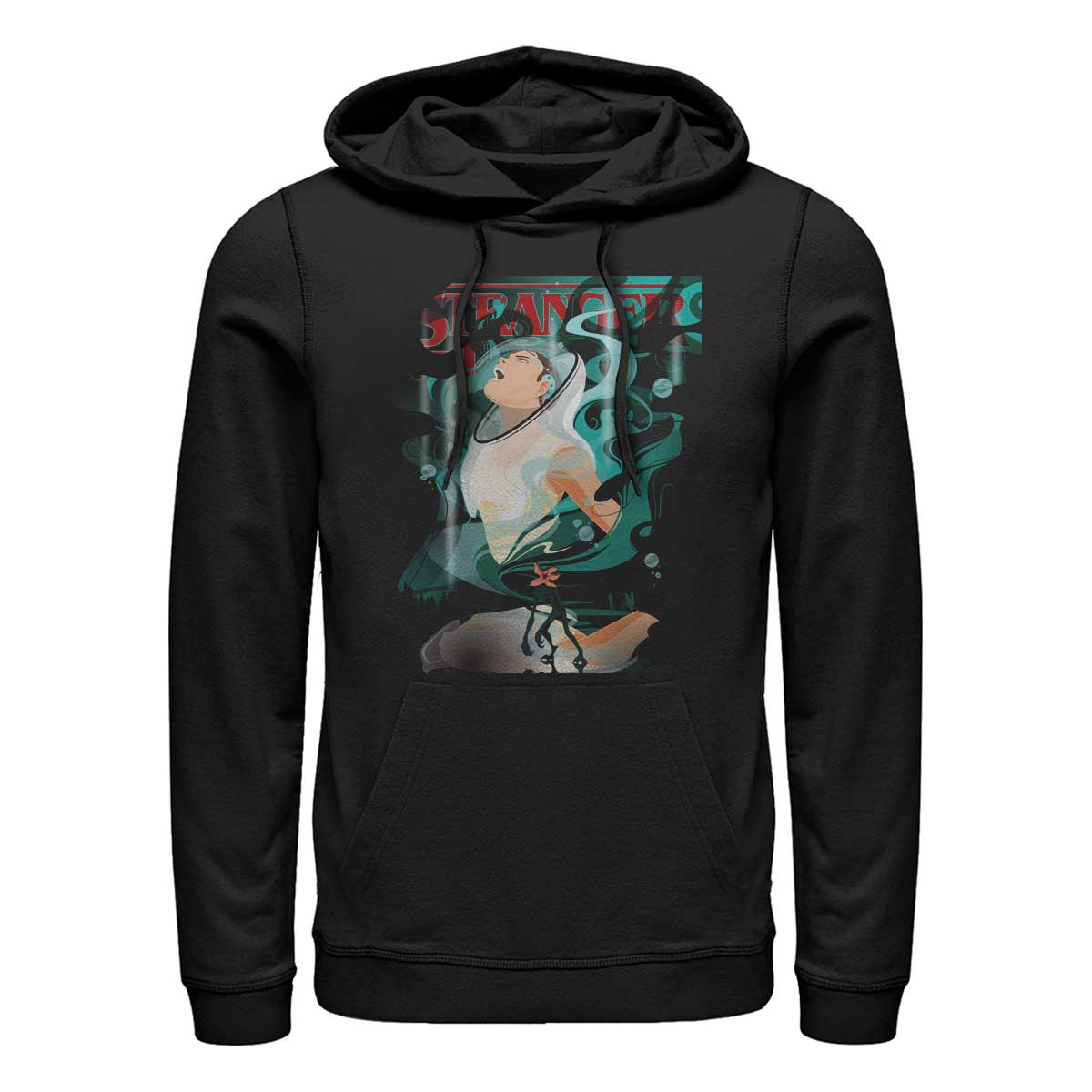 Netflix - Stranger Things - Eleven & Demogorgon Upside Down Eleven - Unisex Sweat à capuche