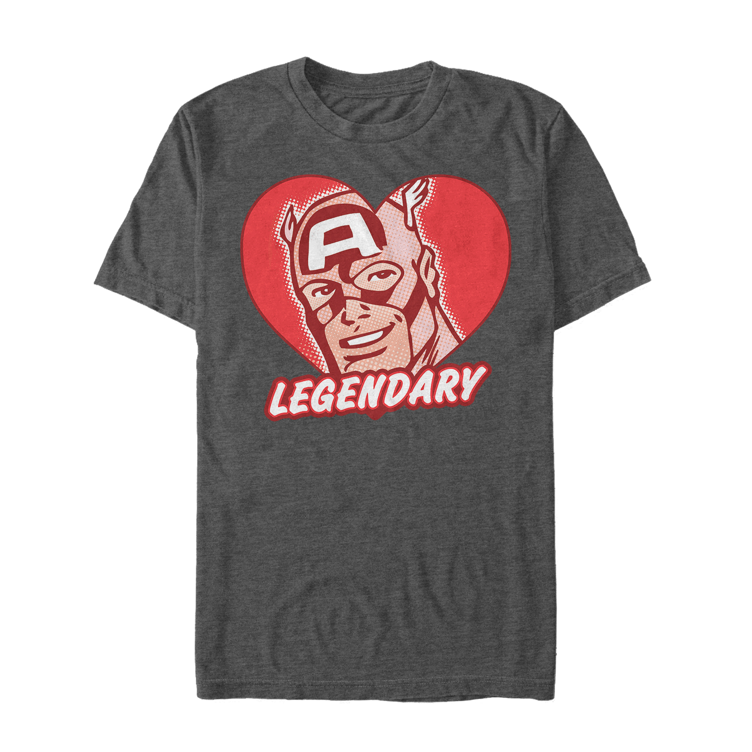 Marvel - Avengers - Captain America Legends - Valentine's Day - Homme T-shirt