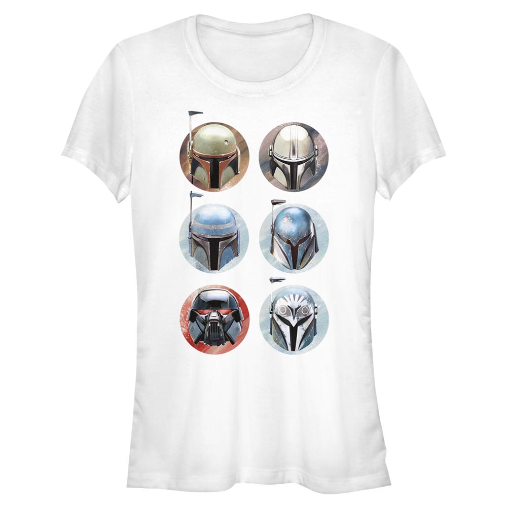 Star Wars - The Mandalorian - Chasseur de primes Helmets - Femme T-shirt