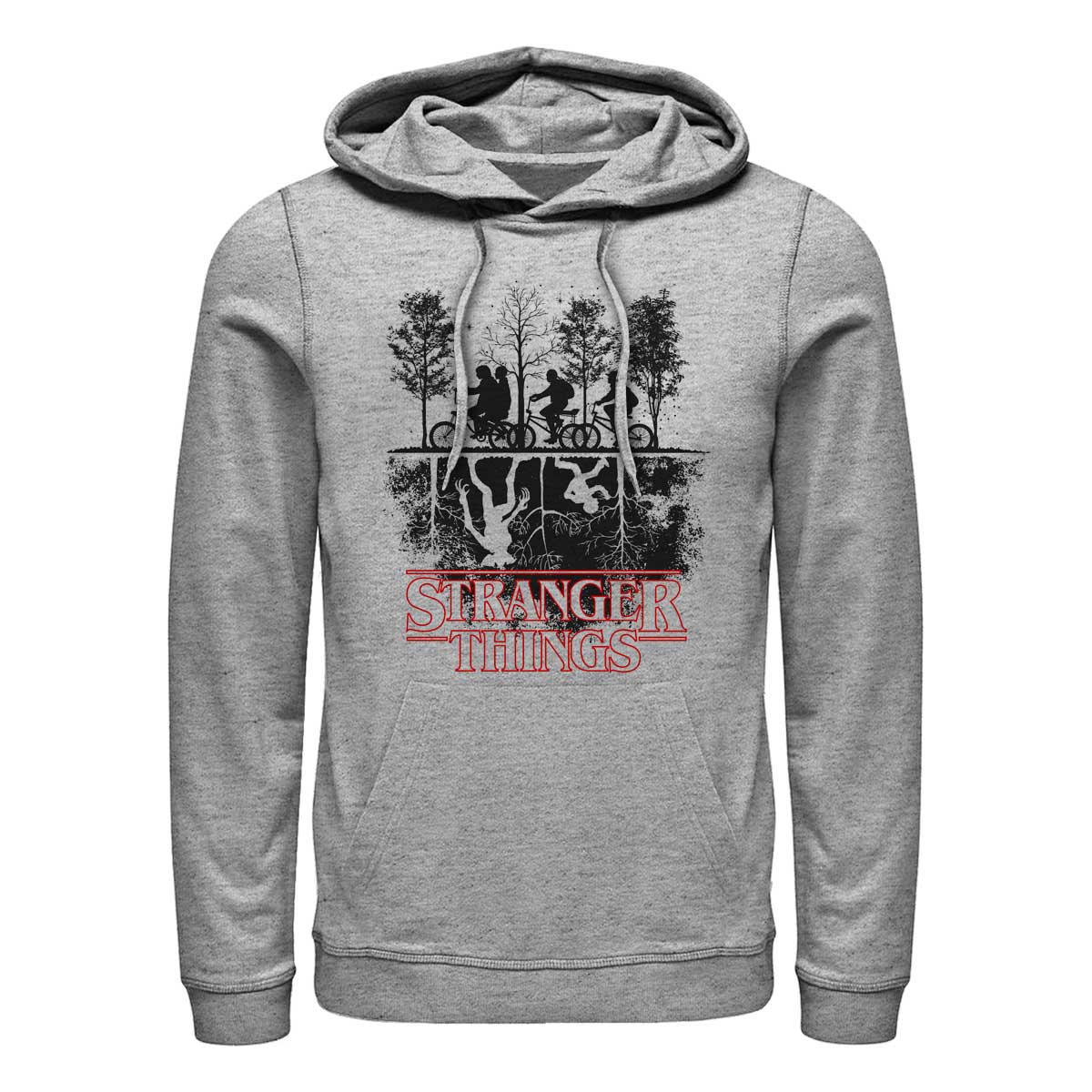 Netflix - Stranger Things - Photo de groupe Upside down - Unisex Sweat à capuche