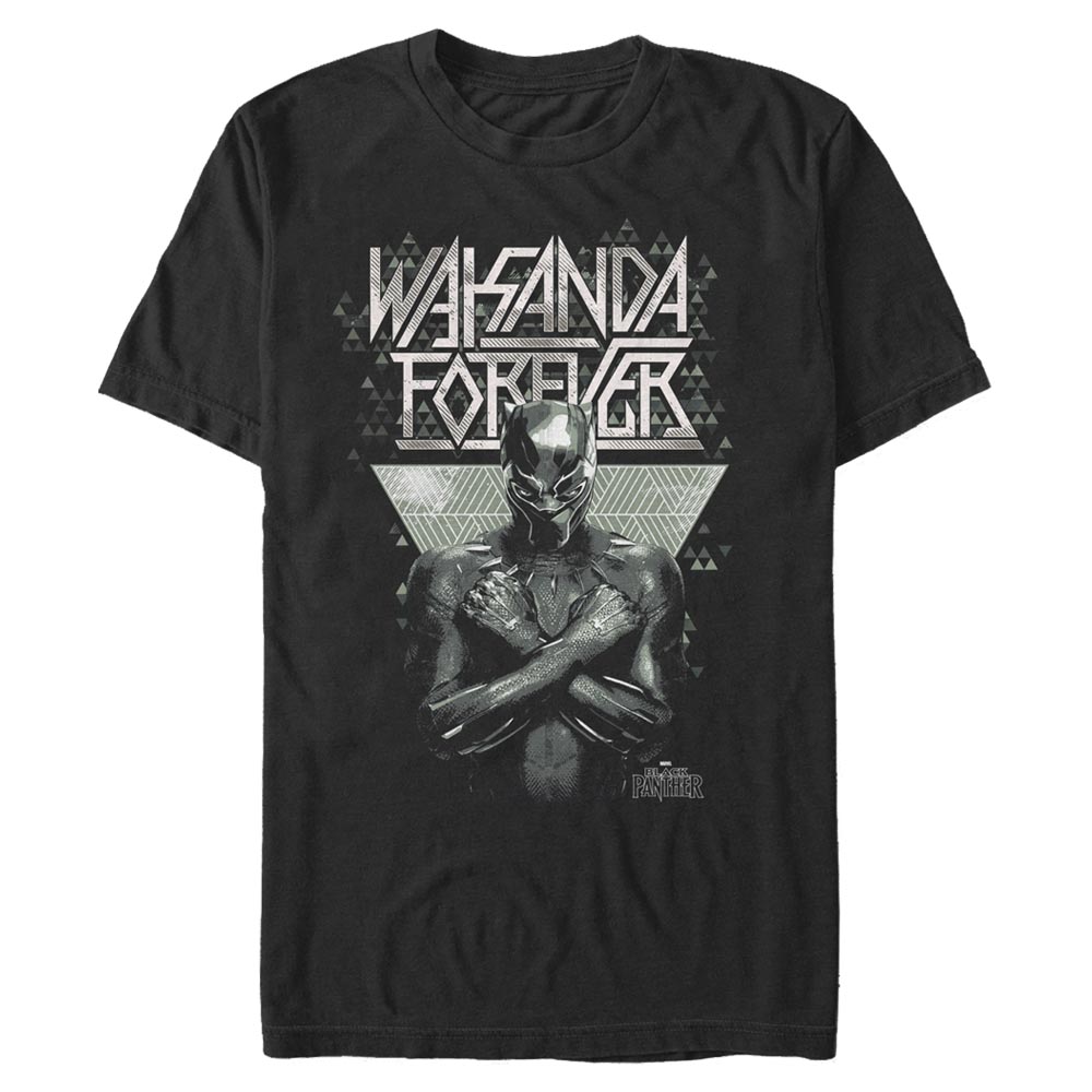 Marvel - Black Panther Panther Forever Pattern - Homme T-shirt