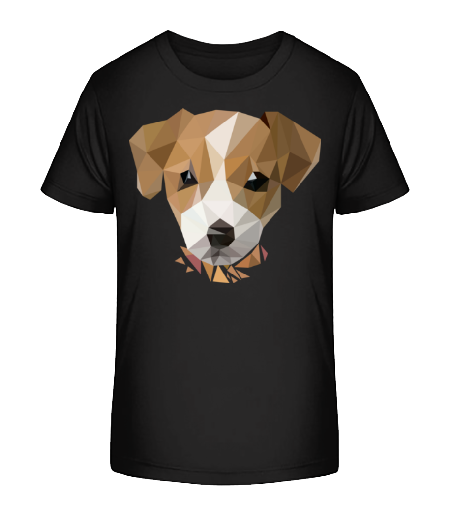 Polygon Chien · T-shirt bio Enfant Stanley Stella 2.0