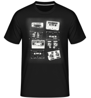 Old Cassettes -  Shirtinator Men's T-Shirt - Black - Front Old Cassettes -  Shirtinator Men's T-Shirt - Black - Front