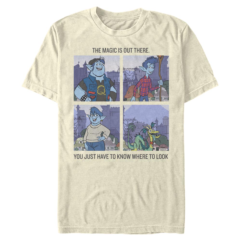 Pixar - En avant - Photo de groupe Magic Out There - Homme T-shirt