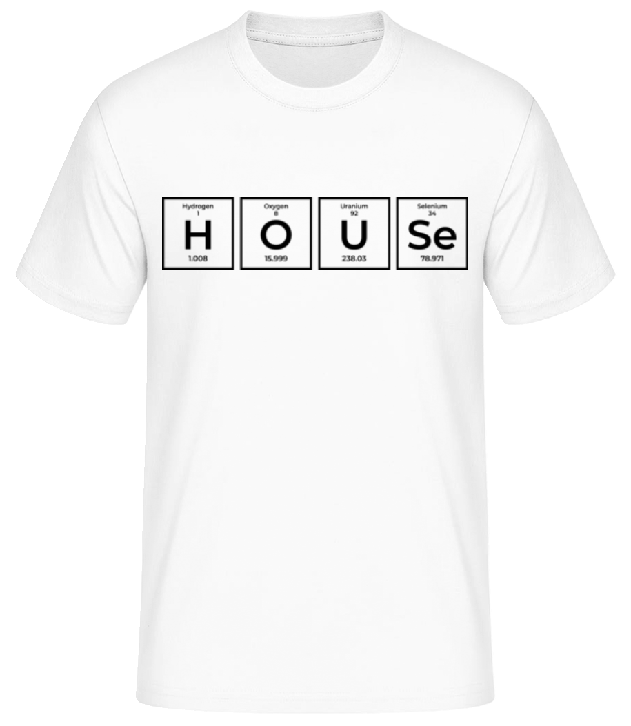 House Periodic Table · T-shirt standard Homme