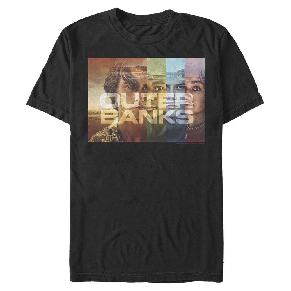 Netflix - Outer Banks - Photo de groupe Cover Poster - Homme T-shirt