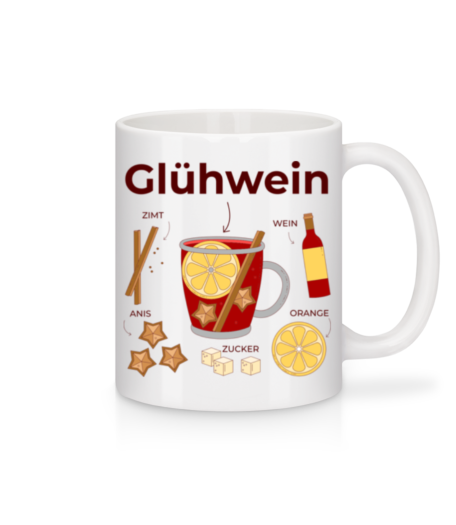Glühwein Zutaten · Tasse