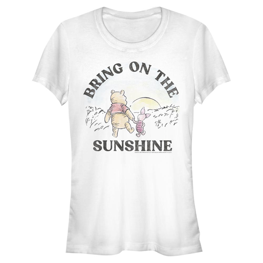 Disney - Winnie l'ourson - Tigrou et Porcinet Bring On The Sunshine - Femme T-shirt