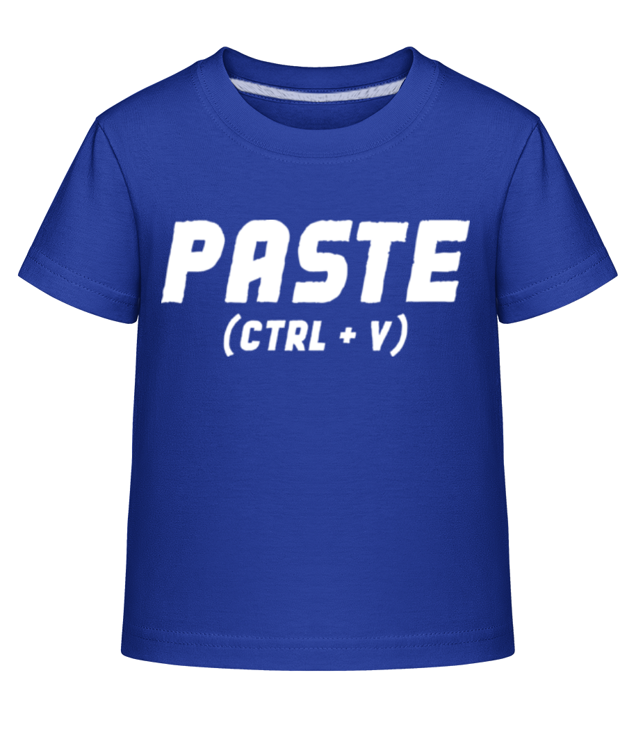 Paste · T-shirt shirtinator Enfant